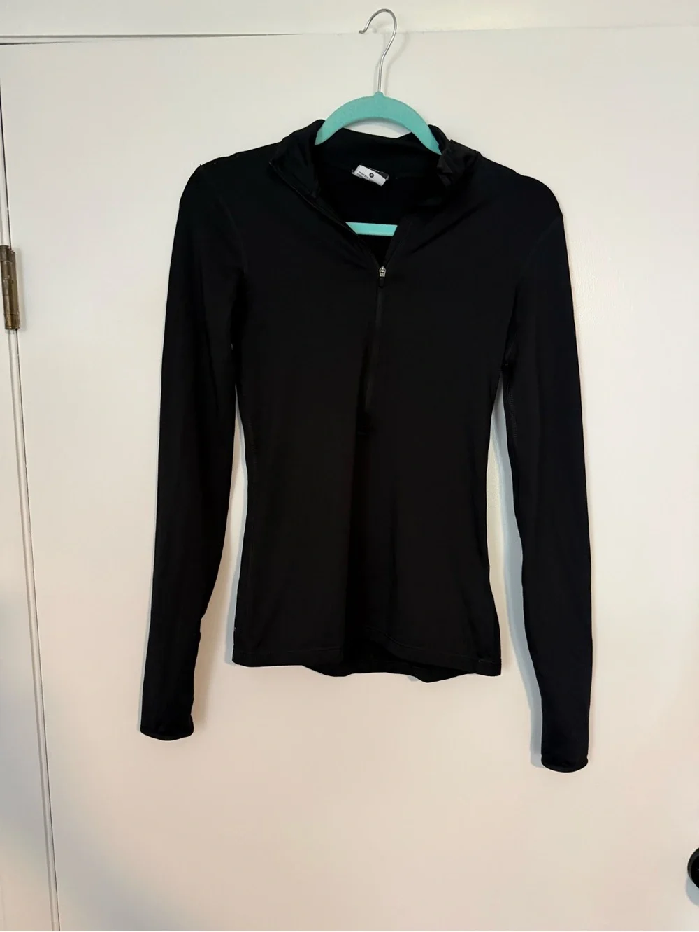 Nike Black Long-Sleeve Half-Zip Performance Top